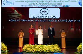 LAMVITA – Khẳng định vị thế nhà sản xuất máy pha cà phê hàng đầu Việt Nam
